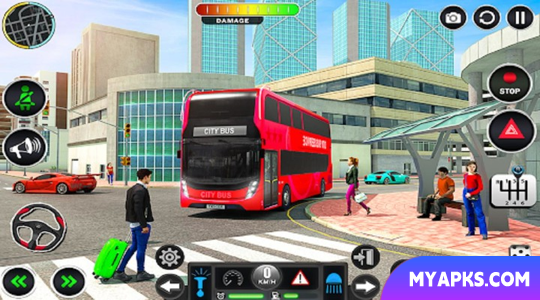 Simulador de ônibus urbano: Jogos de Ônibus