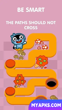 Pango Maze: labirinto lógico para crianças de 3 a 7 anos
