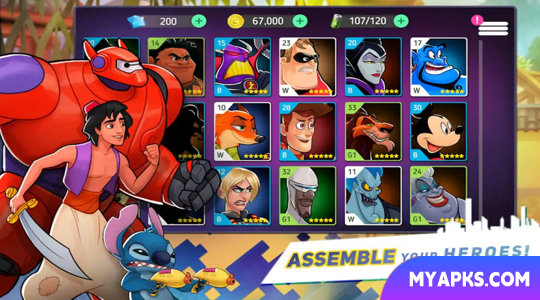 Disney Heroes : Battle Mode