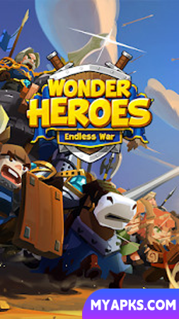 Wonder Heroes : Endless War - Idle Clicker RPG