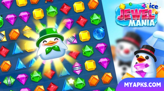 Jewel Ice Mania: Match 3 Puzzle