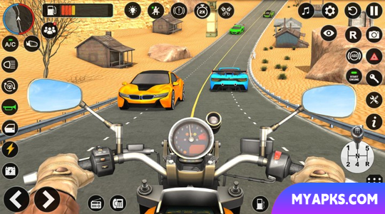 Highway Bike Racing: Jogo de Bicicleta