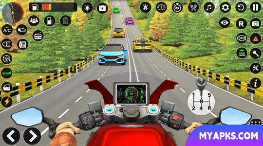 Highway Bike Racing: Jogo de Bicicleta