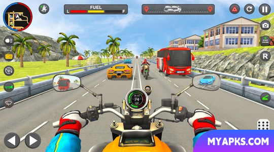 Highway Bike Racing: Jogo de Bicicleta