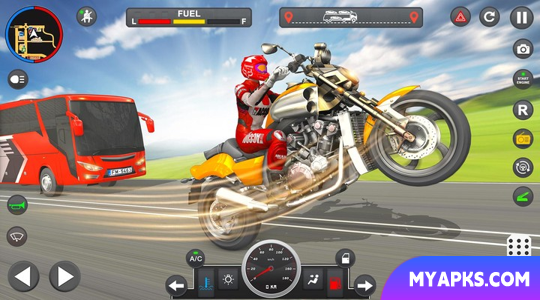 Highway Bike Racing: Jogo de Bicicleta