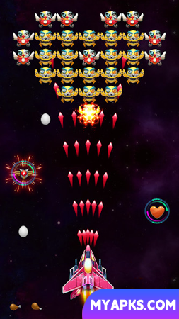 Galactic Attack: Chicken Shooter