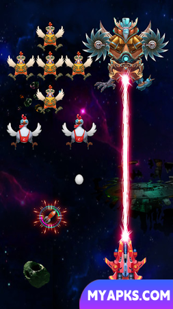 Galactic Attack: Chicken Shooter