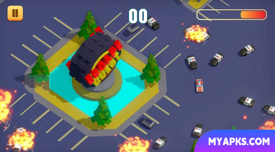 Escape Quest: Perseguição de carro de polícia