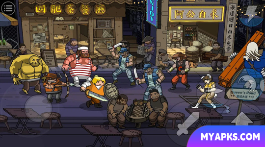 Street Gladiators 2: Um jogo arcade beat-em-up cooperativo de fantasia!