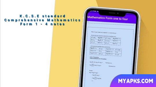 Mathematics form one to four