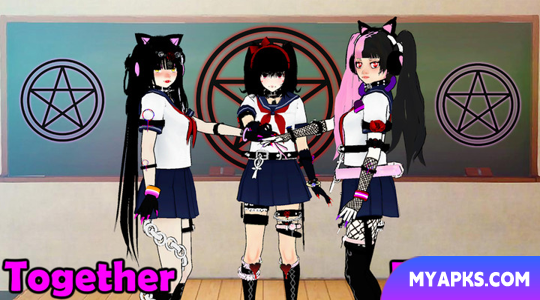 SchoolGirl AI 3D Anime Sandbox