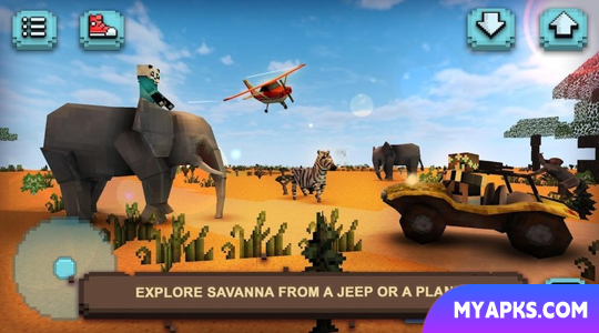 Savanna Safari Craft: Animals