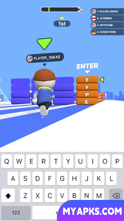 Type Sprint: Typing Games Pra