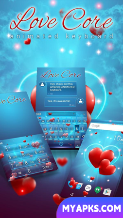 Love Core Animated Keyboard +