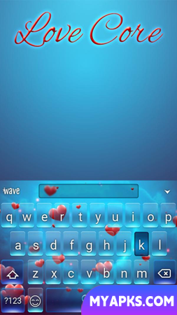 Love Core Animated Keyboard +