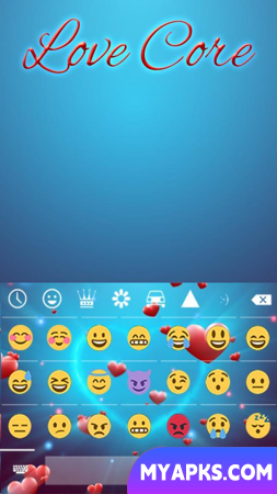 Love Core Animated Keyboard +