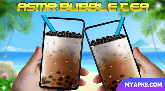 ASMR Bubble Tea Drink