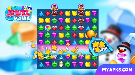 Jewel Ice Mania:Match 3 Puzzle