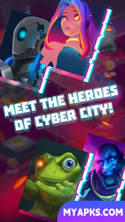 Cyber City - Idle Clicker