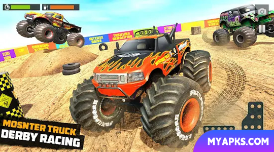 Real Monster Truck Derby Games