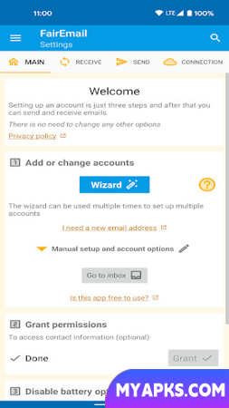 FairEmail privacy aware email