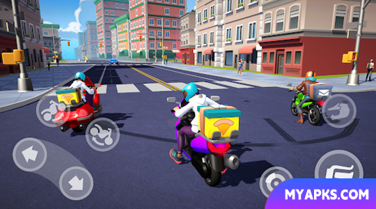 Moto City: Mad Bike Delivery