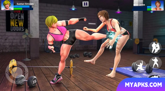 Bodybuilder GYM Fighting Game