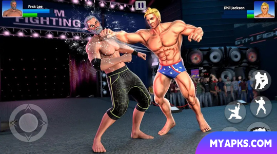 Bodybuilder GYM Fighting Game