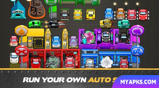 Tiny Auto Shop: Car Wash and Garage Game