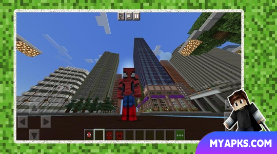 Spider Mod for Minecraft PE