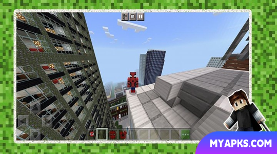 Spider Mod for Minecraft PE