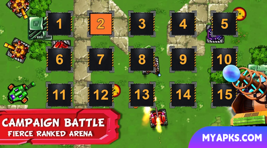 Tank Battles 2D