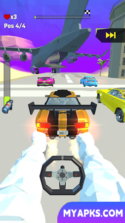 Crazy Dash 3D - Jogo de Corrida