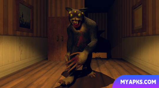 Cat Fred Evil Pet. Horror game