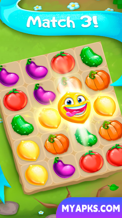 Funny Farm match 3 Puzzle game