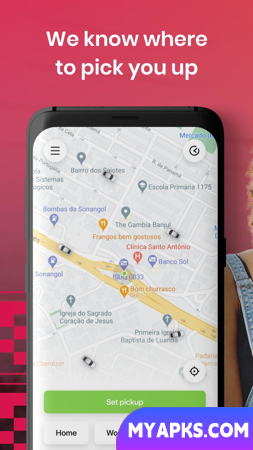 Tirosa: App de taxi em Angola