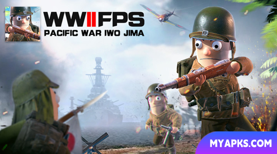 Pacifix War Iwo Jima:WW2 fps