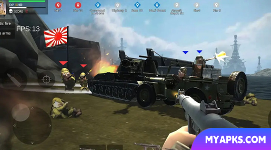 Pacifix War Iwo Jima:WW2 fps