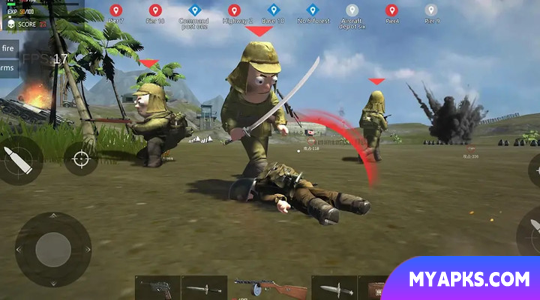 Pacifix War Iwo Jima:WW2 fps