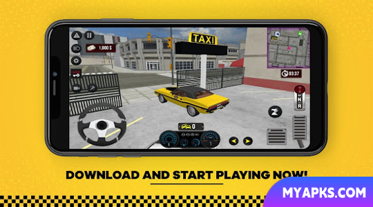 Taxi Simulator Car Drive Game