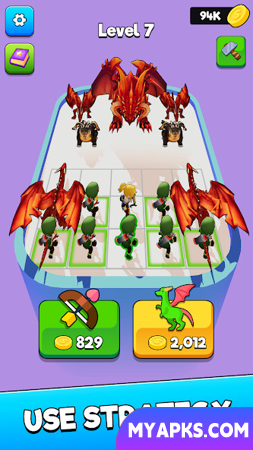 Merge Battle 3D: Dragon Fight