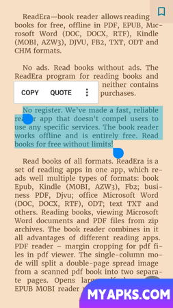 ReadEra – leitor de e-books em pdf epub