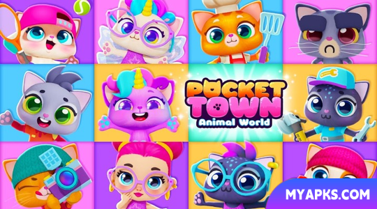 Pocket Town - Animal World