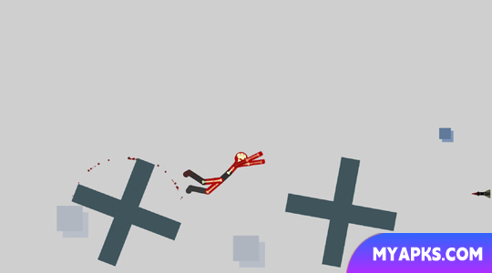 Stickman Crash: Dismounting