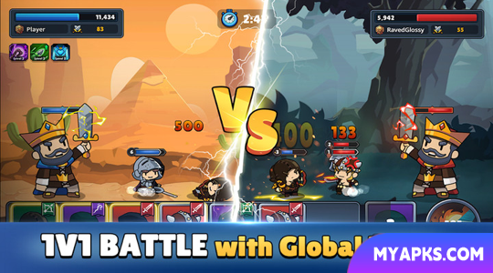 Line Clash : Defense Battle