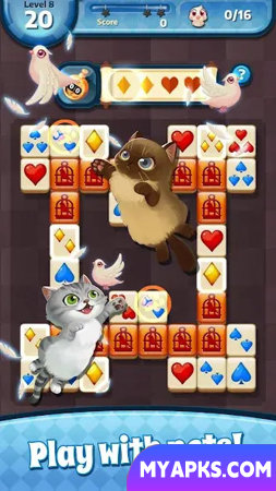 Fantasia mágica de Mahjong: Lianliankan