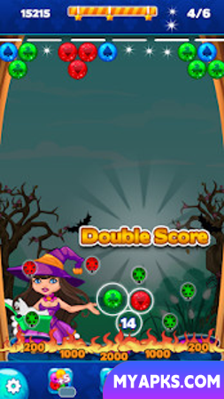 Halloween Town Bubble Shooter