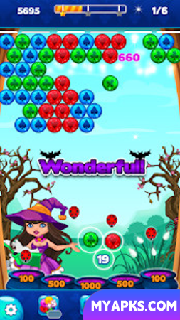 Halloween Town Bubble Shooter