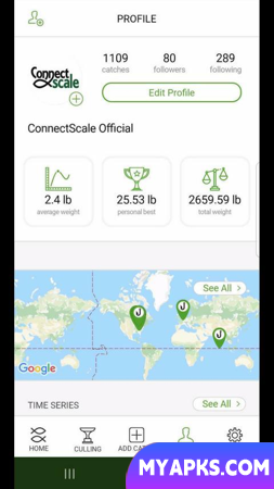 ConnectScale Fishing App