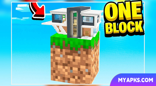 One block challenge for mcpe